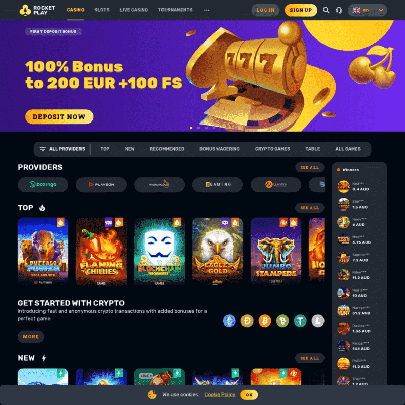 Rocket Play Casino Evaluation