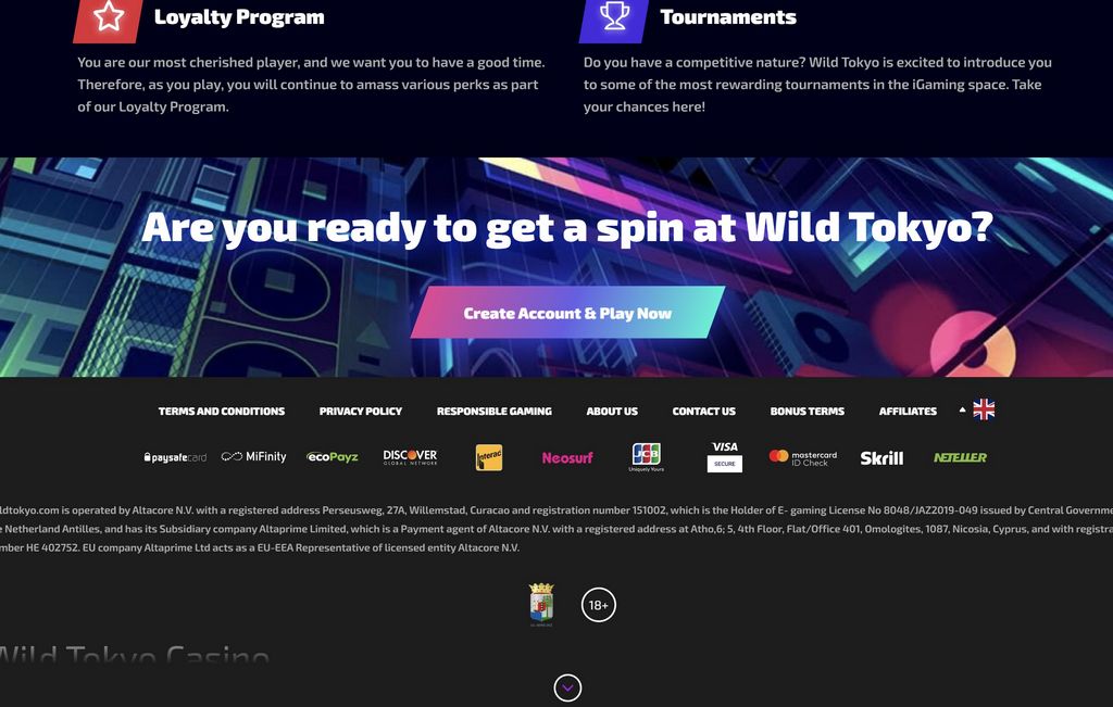 Wild Tokyo Casino site review, benefit, complimentary spins, and genuine player examines